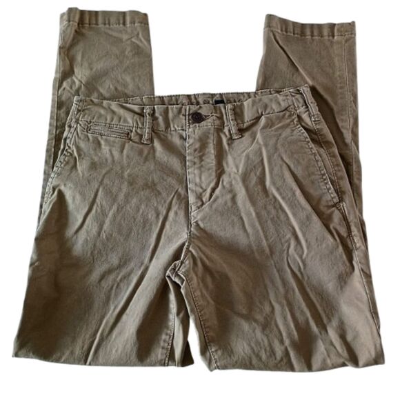 American Eagle Flex Khaki Dress Pants Slim 28x30 - Picture 10 of 11